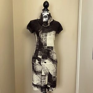 Hugo Boss Cowl neck sweater dress